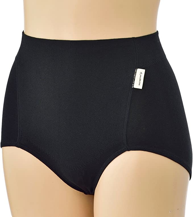 Honpo Postpartum Mother's Abdominal Underpants (Pack of 2) L Black + Dark Blue SH2481