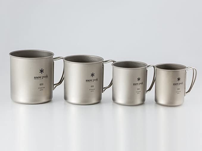 Snow Peak Snow Peak Titanium Single Layer Cup