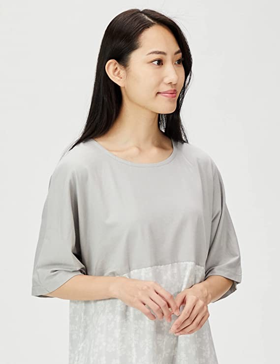 Pegasus Japan (Hyuma Nihon)] Loungewear Jacquard Print Dress LGY Ladies M~L