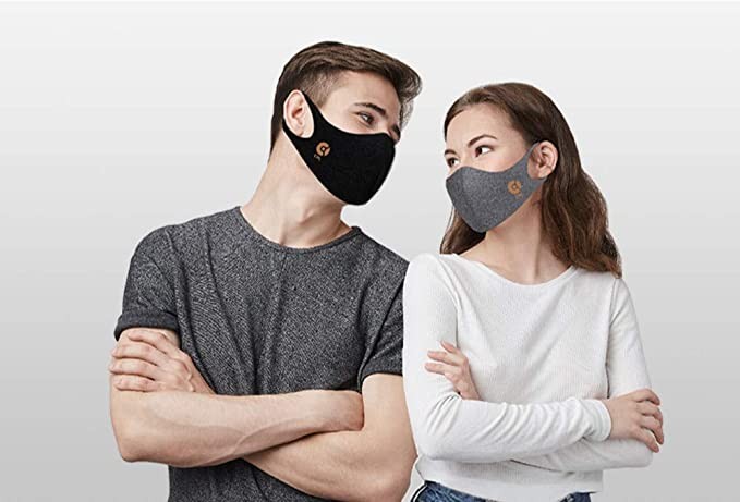 COPPER LINE *Capsule Mask Anti-Pollen* Charcoal Gray M