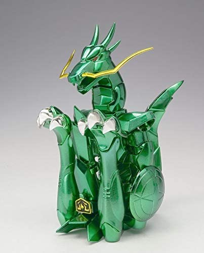 BANDAI SPIRITS Figure Saint Seiya Dinosaur Zilong Early Bronze Saint Cloth Revival Version Made of ABS, PVC and Die Casting Painted Removable Figure About 165mm