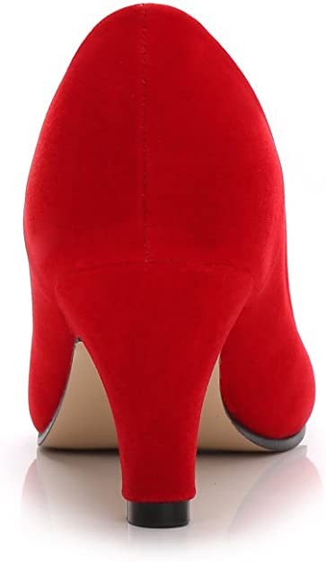 Women's inner heightening platform stiletto heels