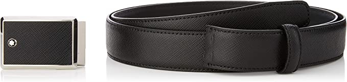 Montblanc Montblanc Adult Classic Belt, black, 120 cm