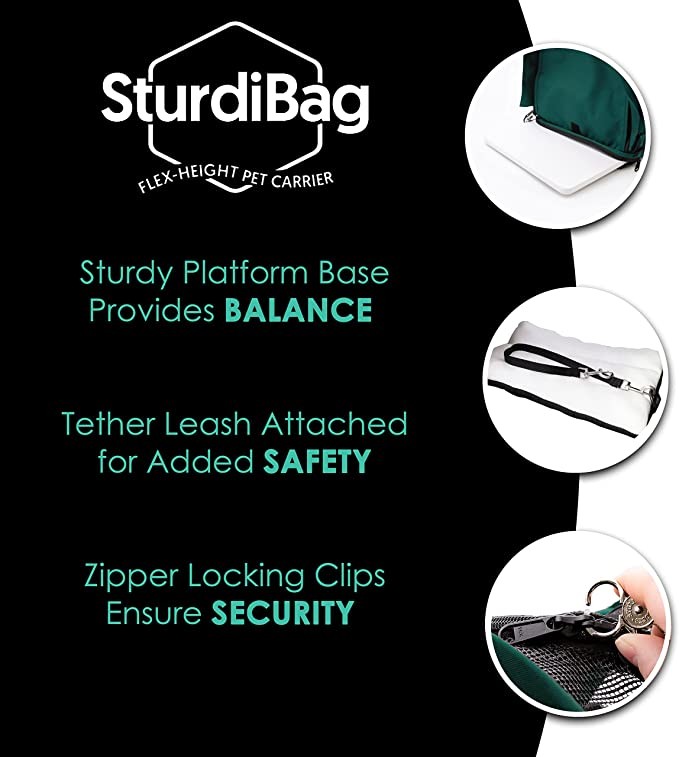 Sturdi Products SturdiBag Pet Bag (Large, Dark Blue)