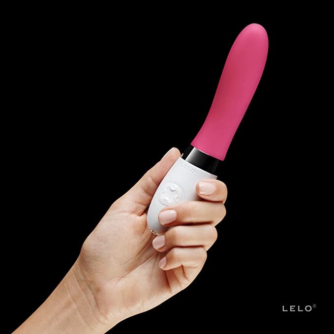 LELO LIV 2 Sex Massager, Cherry &ndash; Personal Massager with Stimulating Vibration, 1 Year Warranty on Electric Massager for Women (Size M)