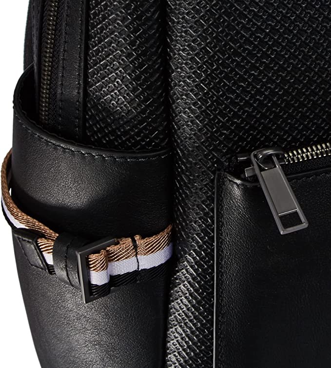 BOSS Men's City Deco_Backpack,Black,Einheitsgr&ouml;&szlig;e,Black1,One Size
