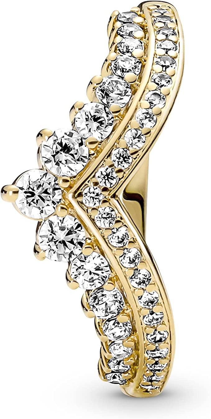 Pandora Pandora Wish Tiara 167736C01 Women's Ring Gold