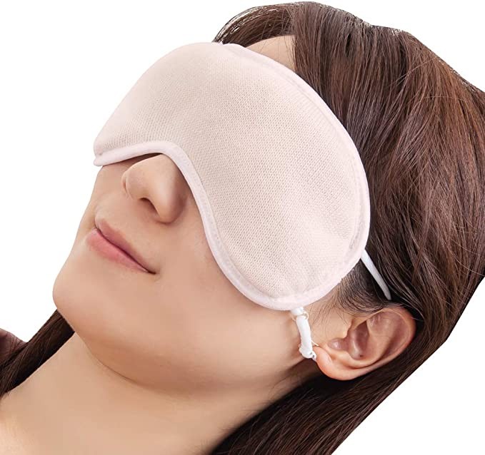 Alphax Moisturizing Silk Soft Eye Mask (with Storage Bag)