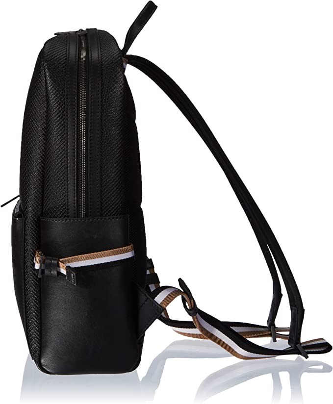 BOSS Men's City Deco_Backpack,Black,Einheitsgr&ouml;&szlig;e,Black1,One Size