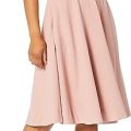 Dress the Population Women's Catalina Solid Sleeveless Fit & Flare Midi Dress
