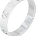 GUCCI Gucci K18 White Gold Icon Ring