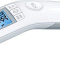 Beurer FT 90 Thermometer / Non-Contact Digital Infrared Thermometer / Baby Thermometer / Suitable for Adults and Children / Digital Display / With Battery