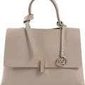 19V69 Italian Women's Handbag Beige $10520 Cappuccino Bag Made in Italy, 30x24x16 cm, Beige, 30x24x16 cm