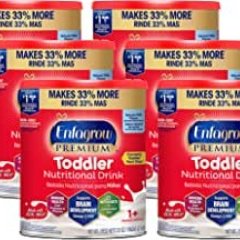 Mead Johnson Enfagrow Stage 3 Infant Milk Powder (Suitable for 1-3 Years Old) 32oz / About 907.18g Can (6 Cans) (Contains DHA, PDX+GOS Prebiotic Combination)