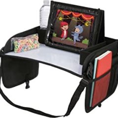 Kids Travel Tray Black